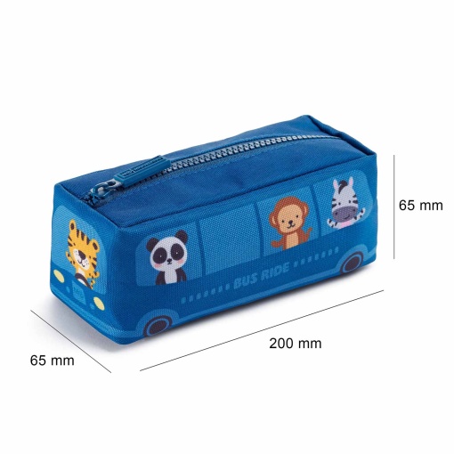 MIQUELRIUS Bus Stop blue pencil case