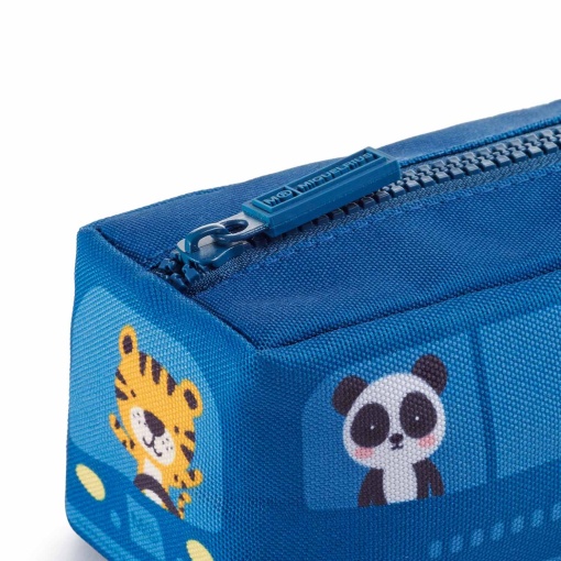 MIQUELRIUS Bus Stop blue pencil case