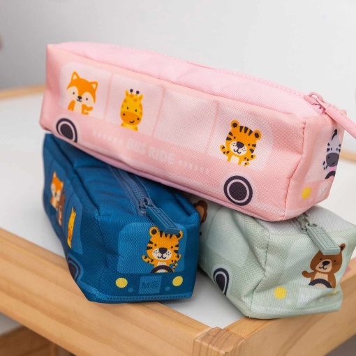 MIQUELRIUS Bus Stop blue pencil case