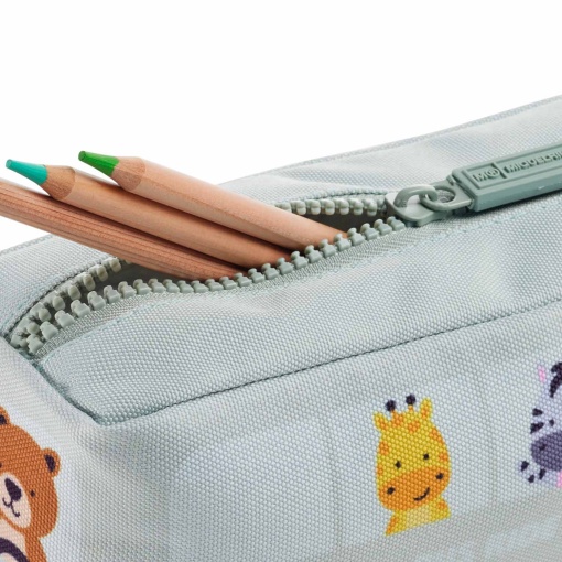 Estuche verde para lápices de la parada de autobús MIQUELRIUS