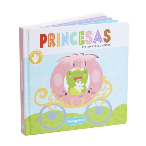 Texturas escondidas - princesas EUROPRICE