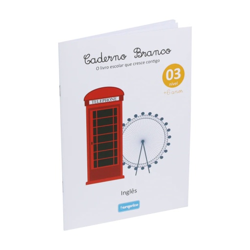 Cuaderno blanco - Inglés 6+ EUROPRICE