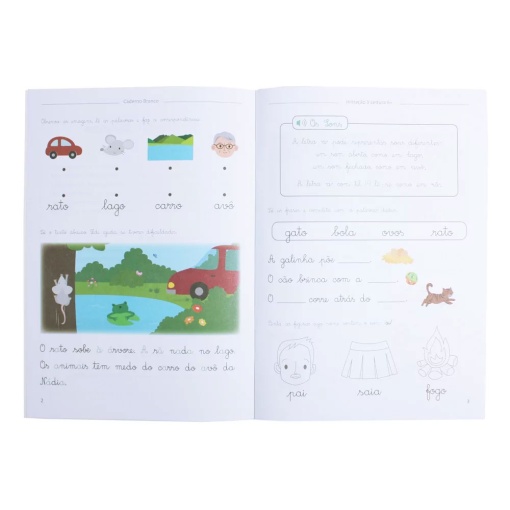 Cuaderno blanco - Introducción a la lectura 6+ EUROPRICE