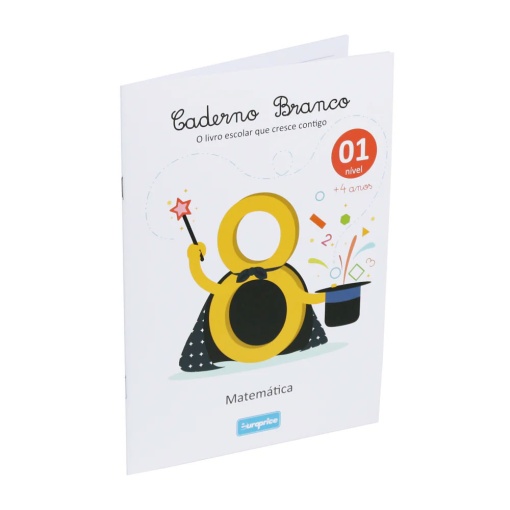 White notebook - mathematics 4+ EUROPRICE