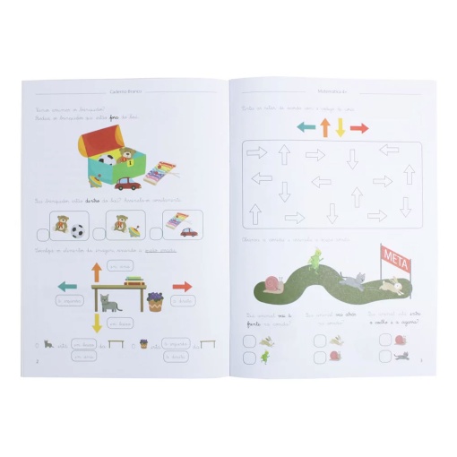 White notebook - mathematics 4+ EUROPRICE