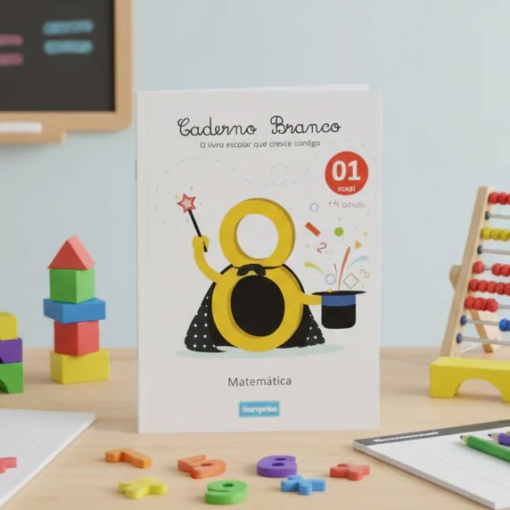 White notebook - mathematics 4+ EUROPRICE