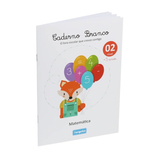 White notebook - mathematics 5+ EUROPRICE