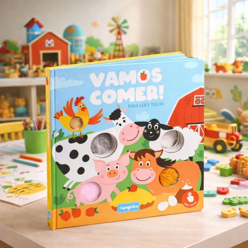 Para ler e tocar - vamos comer! EUROPRICE