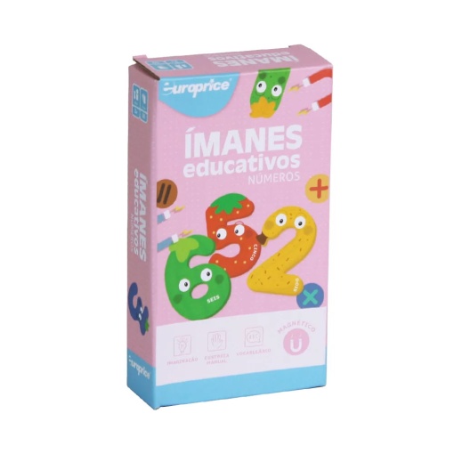 Ímanes educativos - números EUROPRICE