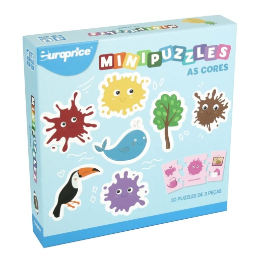 Minipuzzles - Colores EUROPRICE