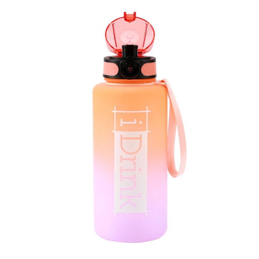 Garrafa em tritan iDrink 1500ml lilás / laranja