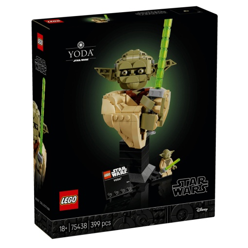 Busto de Yoda de LEGO Star Wars 75438