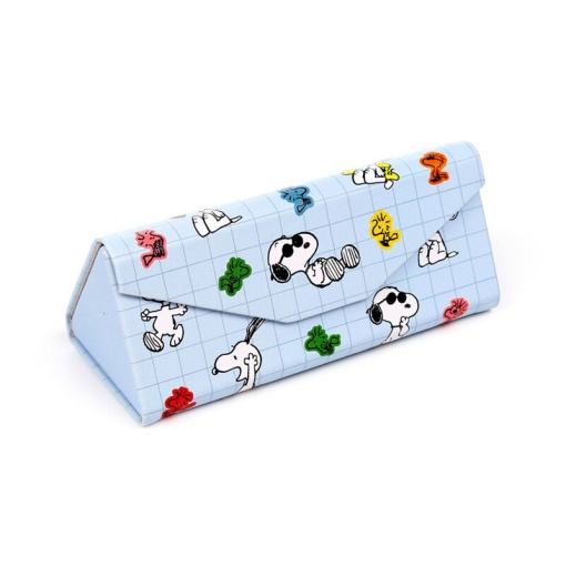 Estuche plegable para gafas de Snoopy y Woodstock de Peanuts