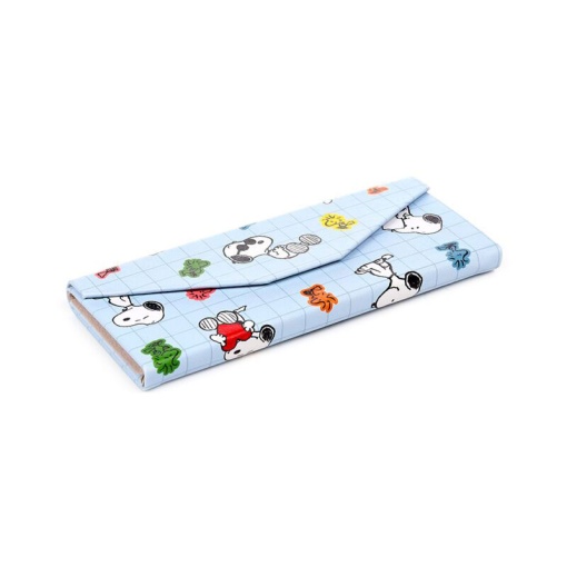 Estuche plegable para gafas de Snoopy y Woodstock de Peanuts