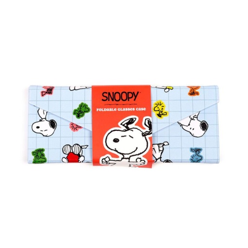 Estuche plegable para gafas de Snoopy y Woodstock de Peanuts