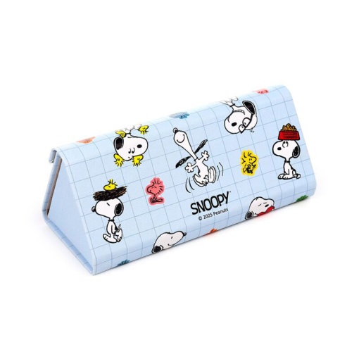 Estuche plegable para gafas de Snoopy y Woodstock de Peanuts