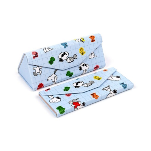 Estuche plegable para gafas de Snoopy y Woodstock de Peanuts