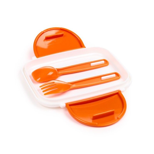 Caixa de lanche múltipla com talheres Minecraft Sss... Boom