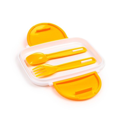 Caixa de lanche múltipla com talheres Peanuts Snoopy & Woodstock