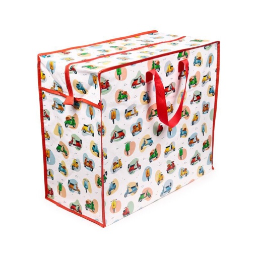 Storage bag with zipper, 48x55x28cm, for scooters.