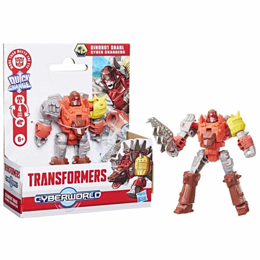 Transformers Cyberworld Cyber Changers Dinobot Snarl Hasbro G1042