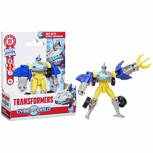 Transformers Cyberworld Cyber Changers Sky-Byte Hasbro G1050