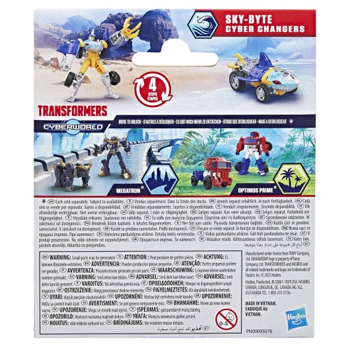 Transformers Cyberworld Cyber Changers Sky-Byte Hasbro G1050