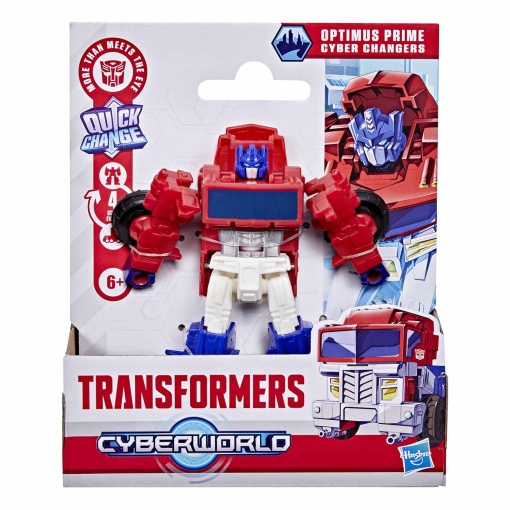 Transformers Cyberworld Cyber Changers Optimus Prime Hasbro G1040