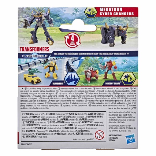 Transformers Cyberworld Cyber Changers Megatron Hasbro G1043