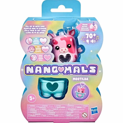 Nanomals Mootilda, the pink cow Hasbro
