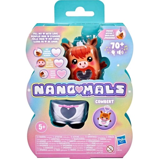 Nanomals Cowbert the Highland Cow Hasbro