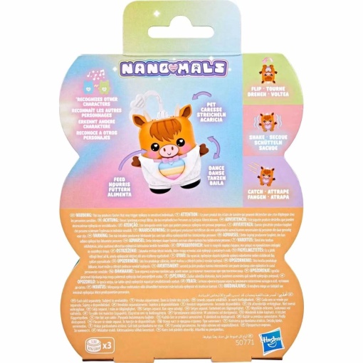 Nanomals Cowbert, a vaca das terras altas Hasbro