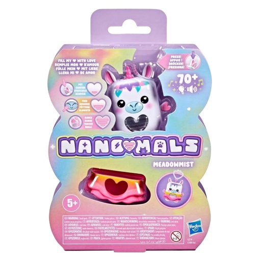 Nanomals Meadowmist, the Hasbro unicorn