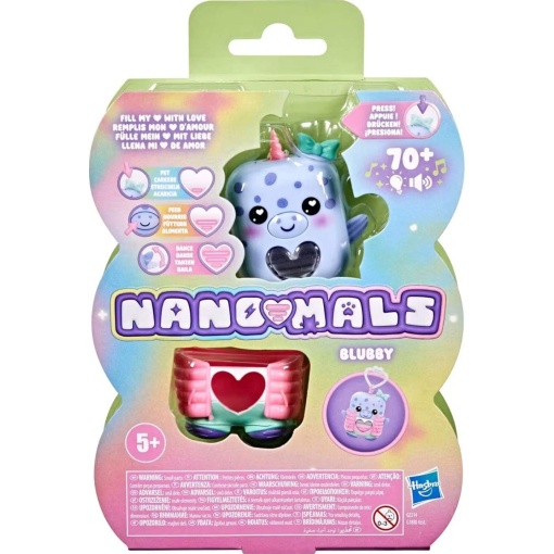 Nanomals Blubby the Narwhal Hasbro