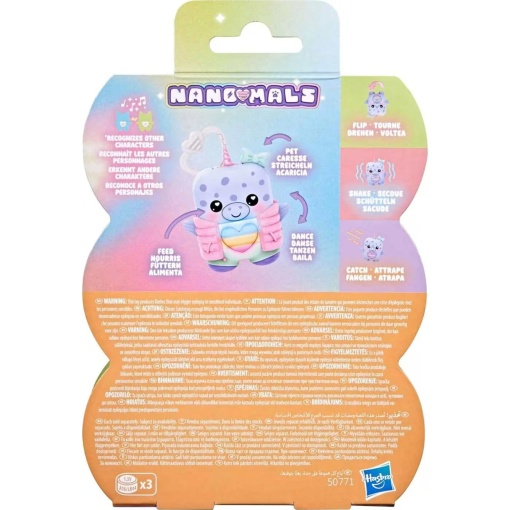 Nanomals Blubby, o narval Hasbro
