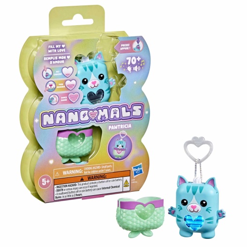 Nanomals Pawtricia, la gatita azul de Hasbro