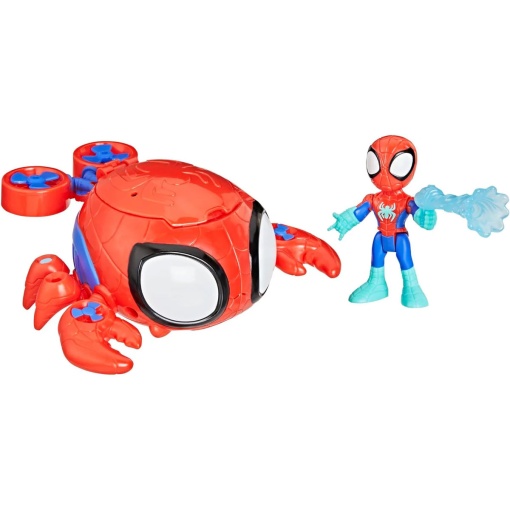 Spidey and His Amazing Friends Water-Webs Spider-Crab Marvel Hasbro