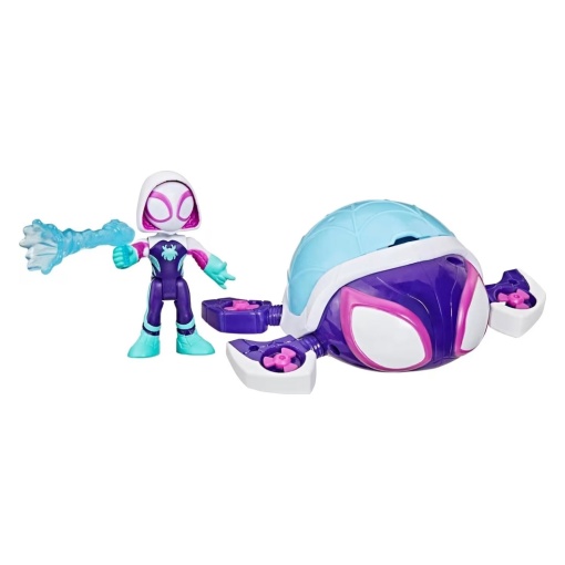 Spidey y sus increíbles amigos Telarañas acuáticas tortuga fantasma Marvel Hasbro