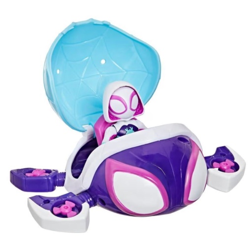 Spidey y sus increíbles amigos Telarañas acuáticas tortuga fantasma Marvel Hasbro