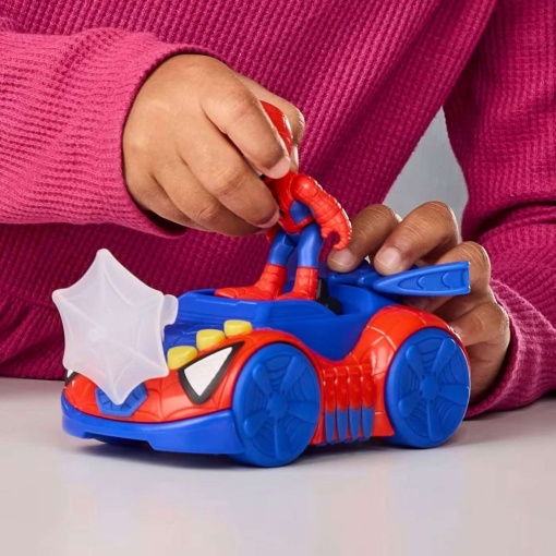 Spidey and His Amazing Friends Spidey + Spider-Car Marvel Hasbro
