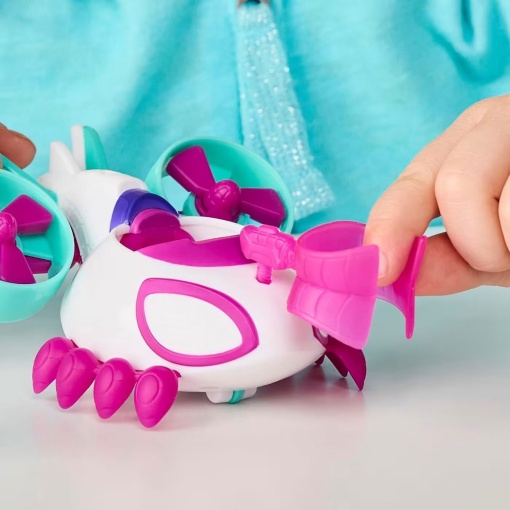 Spidey y sus increíbles amigos Ghost Spider + helicóptero Marvel Hasbro