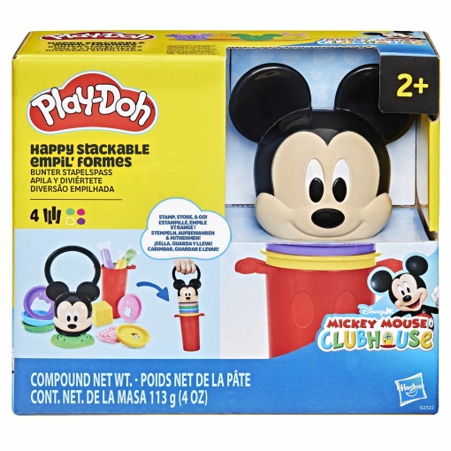 Diversión apilable de Mickey Mouse de Disney Play-DOH de Hasbro