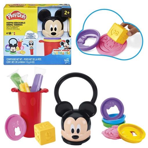 Diversión apilable de Mickey Mouse de Disney Play-DOH de Hasbro