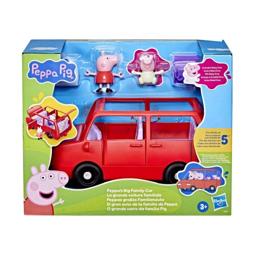 El gran coche de Peppa Pig para la familia Pig, Hasbro