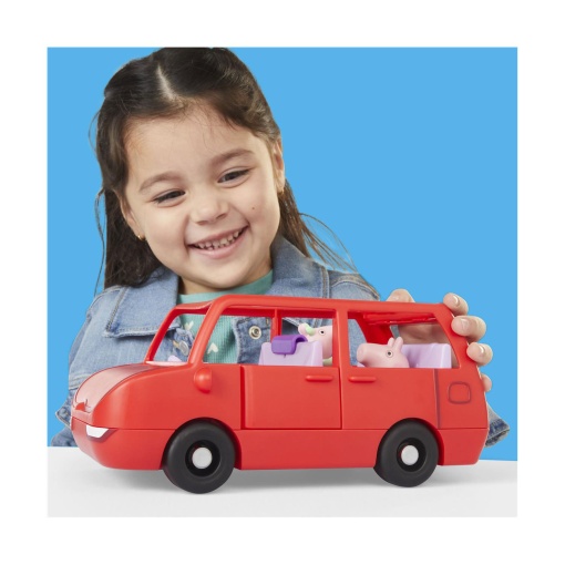 El gran coche de Peppa Pig para la familia Pig, Hasbro