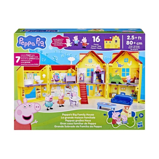 La gran casa de Peppa Pig, La familia de Peppa, Hasbro