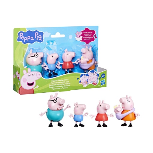 Peppa Pig Peppa com a família Hasbro