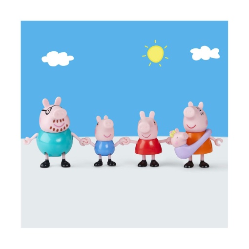 Peppa Pig Peppa com a família Hasbro