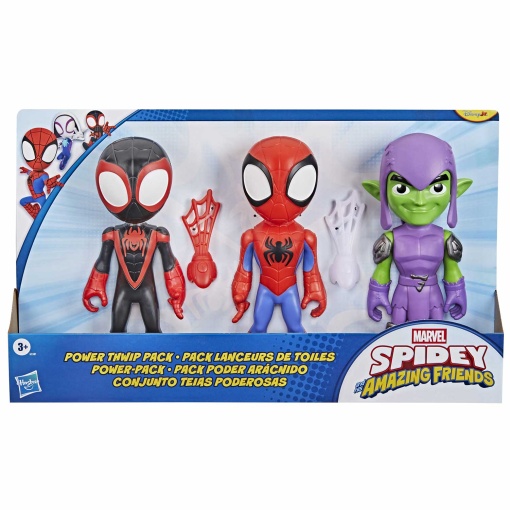 Spidey y sus increíbles amigos: poderoso set de telarañas Marvel Hasbro