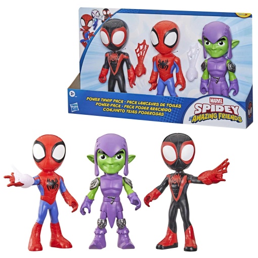 Spidey and His Amazing Friends Powerful Web Set Marvel Hasbro
